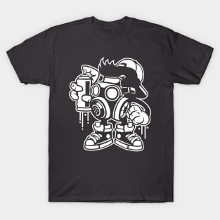 Gas Mask Artist T-Shirt